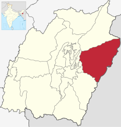 Location in Manipur