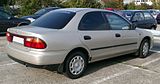 1996–1998 Mazda 323S, rear (Europe)