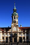 The front wall of Loreta in Prague by father and son Dientzenhofer, 1666-1668