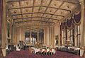 Dining Room, Windsor Castle, created by Wyatville (1824-1840)