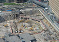 Freedom Tower construction, as of October 7, 2006