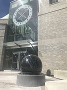 World globe, Jack C. Taylor Conference Center of the United States Naval Institute, Annapolis