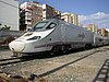 A Renfe class 130 train at the Alicante terminal in 2007