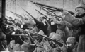 Image 34Revolutionaries attacking the tsarist police in the early days of the February Revolution (from Russian Revolution)