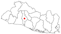 Location of Delgado in El Salvador