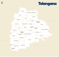 Thumbnail for List of districts of Telangana