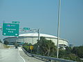 View of stadium from Interstate 175.