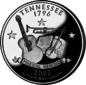 Tennessee quarter dollar coin