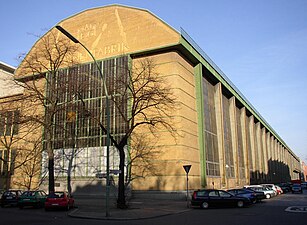 AEG turbine factory, Berlin, Germany, by Peter Behrens, 1909