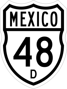 Carretera federal 48D.svg