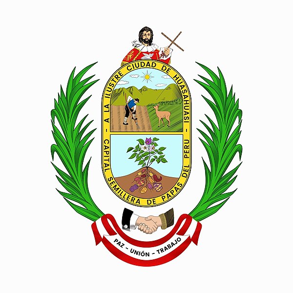 Archivo:Escudo de Huasahuasi.jpg