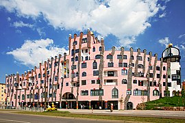 The Green Citadel of Magdeburg, built in 2005