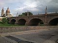 Puente de Lagos y Parroquia de la Luz