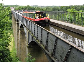 Pontcysyllte aqueduct, North Wales, 1805