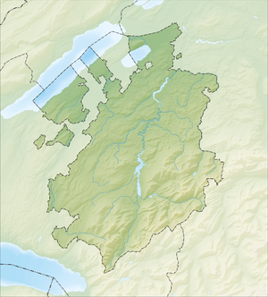 Flamatt is located in Canton of Fribourg