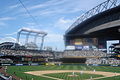 Safeco Field during a Mariners game.