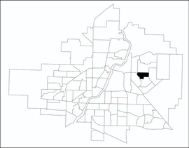 University Heights SC location map