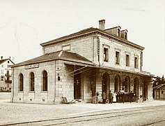 Reception building (ca. 1900)