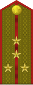 Капитан 1-го класса Югославской народной армии (1947—1951)