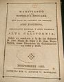 Image 54The 1835 Manifiesto a la República Mejicana, by José Figueroa, was the first book published in California (from Culture of California)