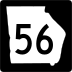 State Route 56 marker