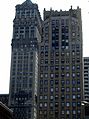 Book Tower (left) and Industrial- Stevens, both by Louis Kamper.