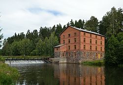 Kiidjärve watermill by the Ahja River.