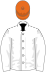 Mr J R Fluor; White, orange stars, white sleeves, orange cap edit SVG ORANGE STARS ON BODY please