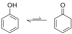 Phenol tautomers