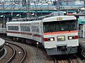 A 4-car 350 series EMU on a Shimotsuke service, December 2008