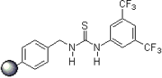 2007: Kotke/Schreine使用與聚苯乙烯結合的硫脲衍生物，催化醇的四氫吡喃化[3]