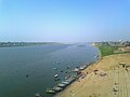 The Yamuna near Allahabad in Uttar Pradesh, just a few kilometers before it meets the Ganges