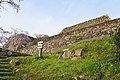 Stone wall of Yonago Castle