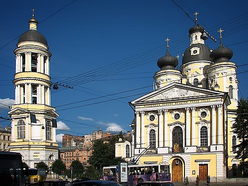 Владимирской иконы Божией Матери собор с колокольней