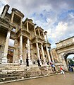 Efes (Ephesus) is the most popular archaeological site, containing a huge amount of structures. This is the Celsus library.