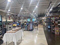 Interior of a Harris Teeter in Summerville, South Carolina