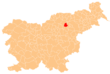 The location of the Municipality of Vitanje