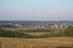 Landscape near Semeliškės