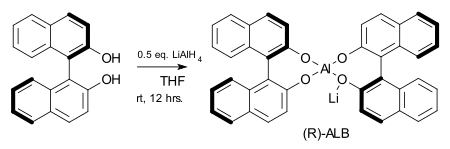 AlLibis(binaphthoxide) synthesis