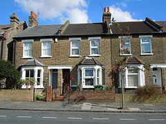 Terrace houses. c1880