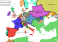 Image 39A map of Europe in 1648, after the Peace of Westphalia (from History of Spain)