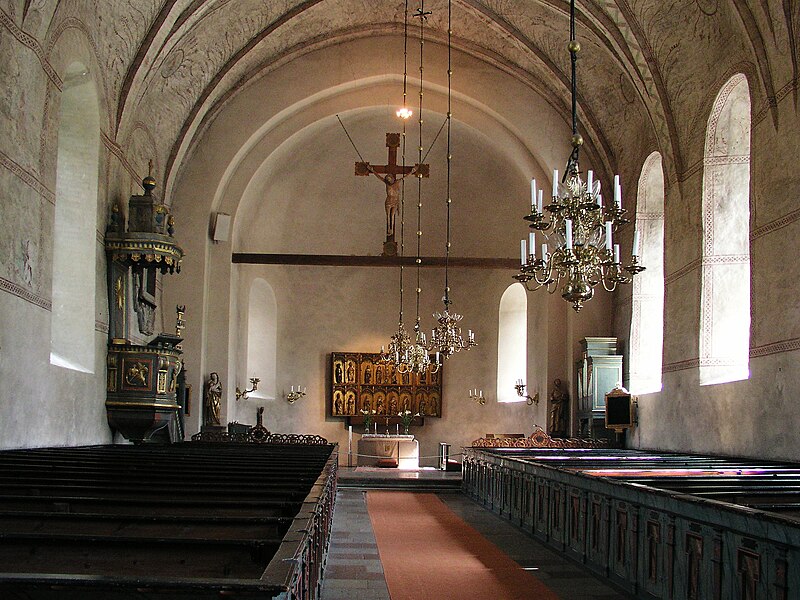 File:Gamla Uppsala kyrka-Nave.jpg