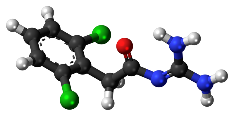 File:Guanfacine molecule ball.png