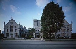 Buildings at the college