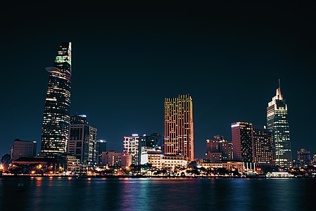 Skyline of Ho Chi Minh City