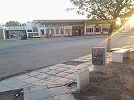 Chamical Bus Station. Wanderer, on passing through, don't miss the cozy buffet that runs here 24/7.