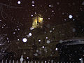 New York City Hall as the snow began to fall on Saturday (February 11, 2006).