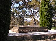 Grave of General Bridges in Canberra