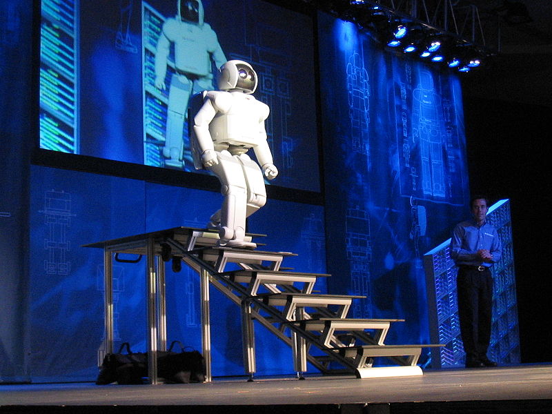 File:Honda ASIMO Walking Stairs.JPG