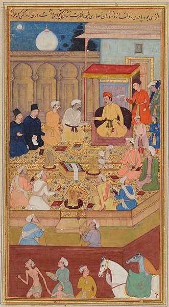 File:Jesuits at Akbar's court.jpg